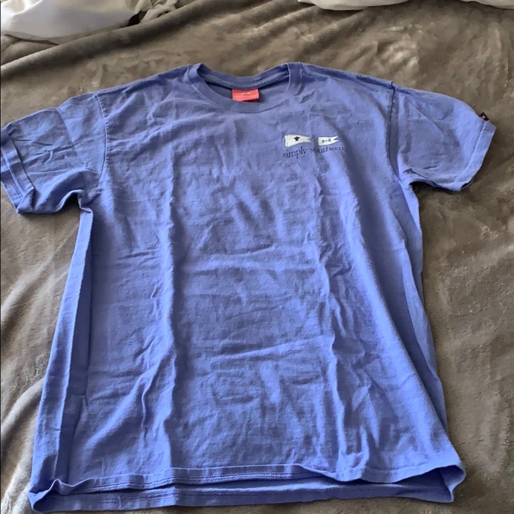 Purple simply southern t-shirt